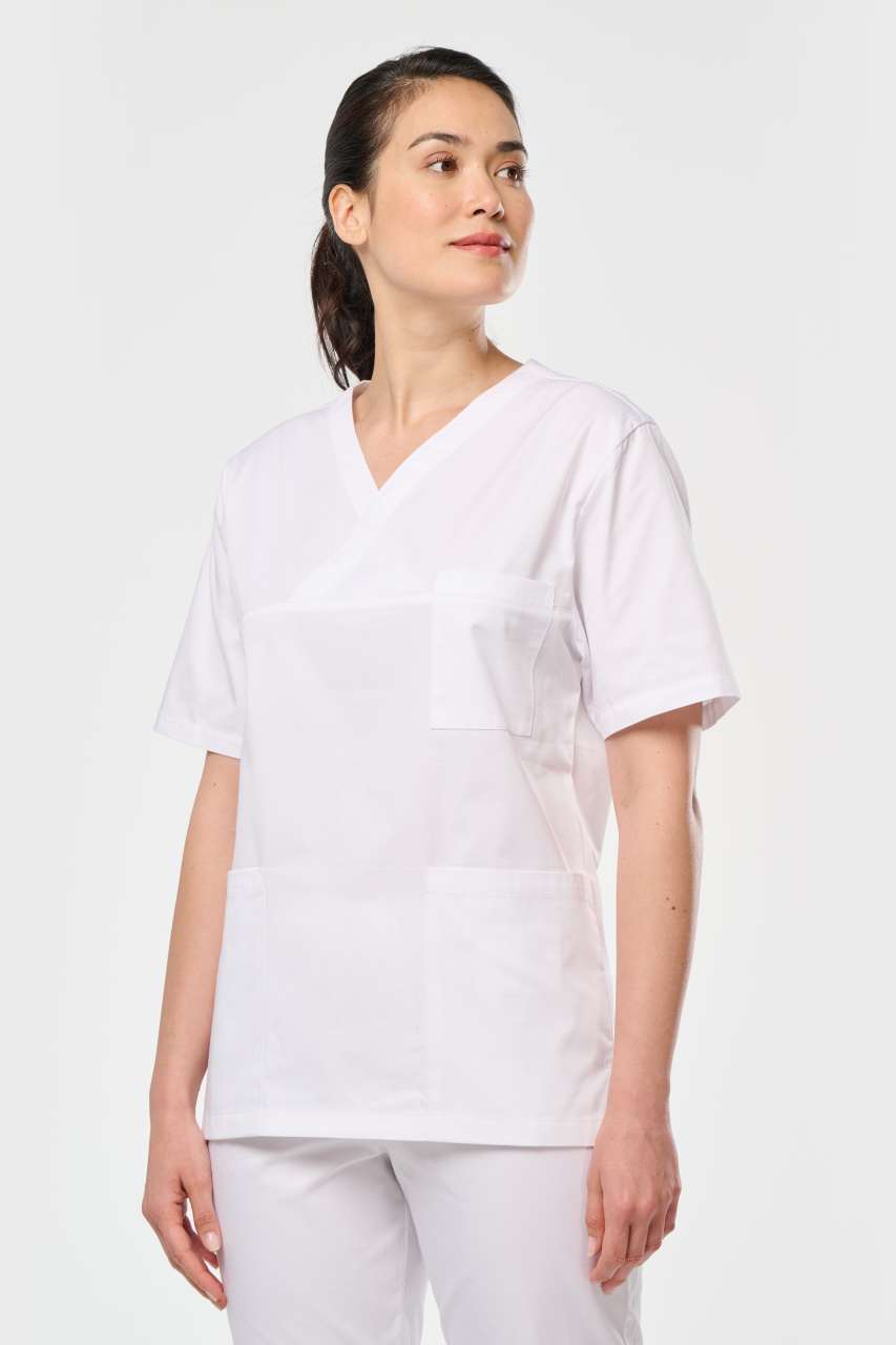 UNISEX SHORT SLEEVE COTTON TUNIC - Designed To Work (6 of 8) | utt:6be361429346