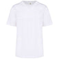 UNISEX SHORT SLEEVE COTTON TUNIC in White | utt:72eb6238241c